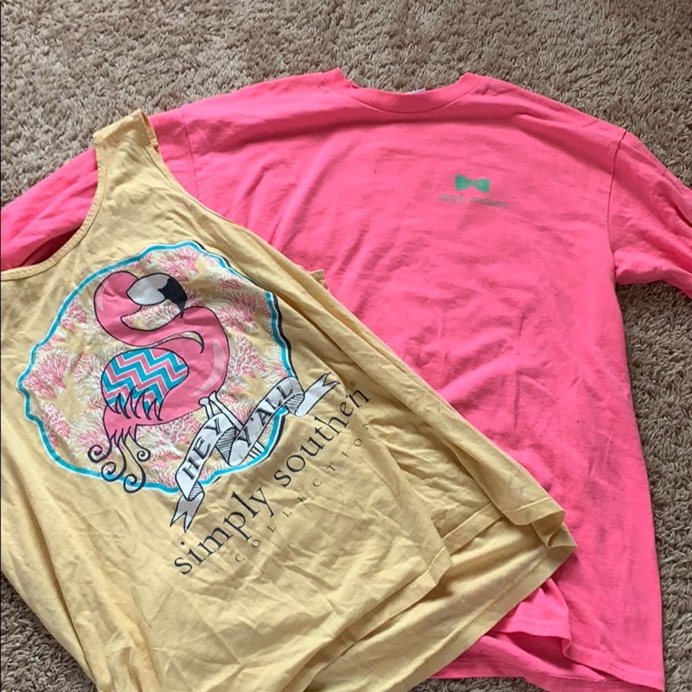 Simply Southern Long Sleeve and Tank Bundle!!